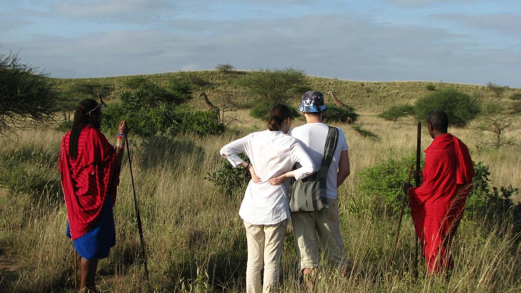 Maasai Simba Camp Hotel Amboseli Bagian luar foto