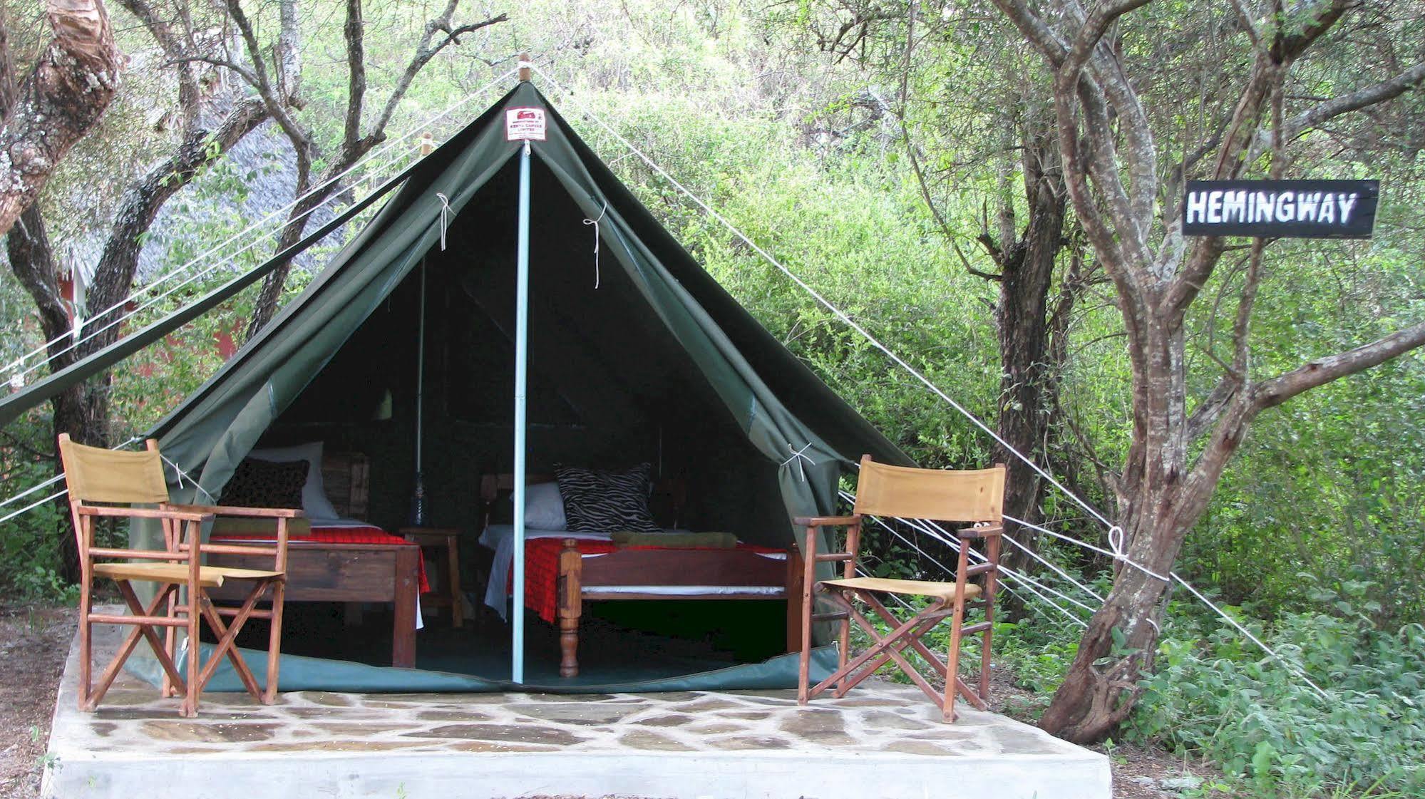 Maasai Simba Camp Hotel Amboseli Bagian luar foto