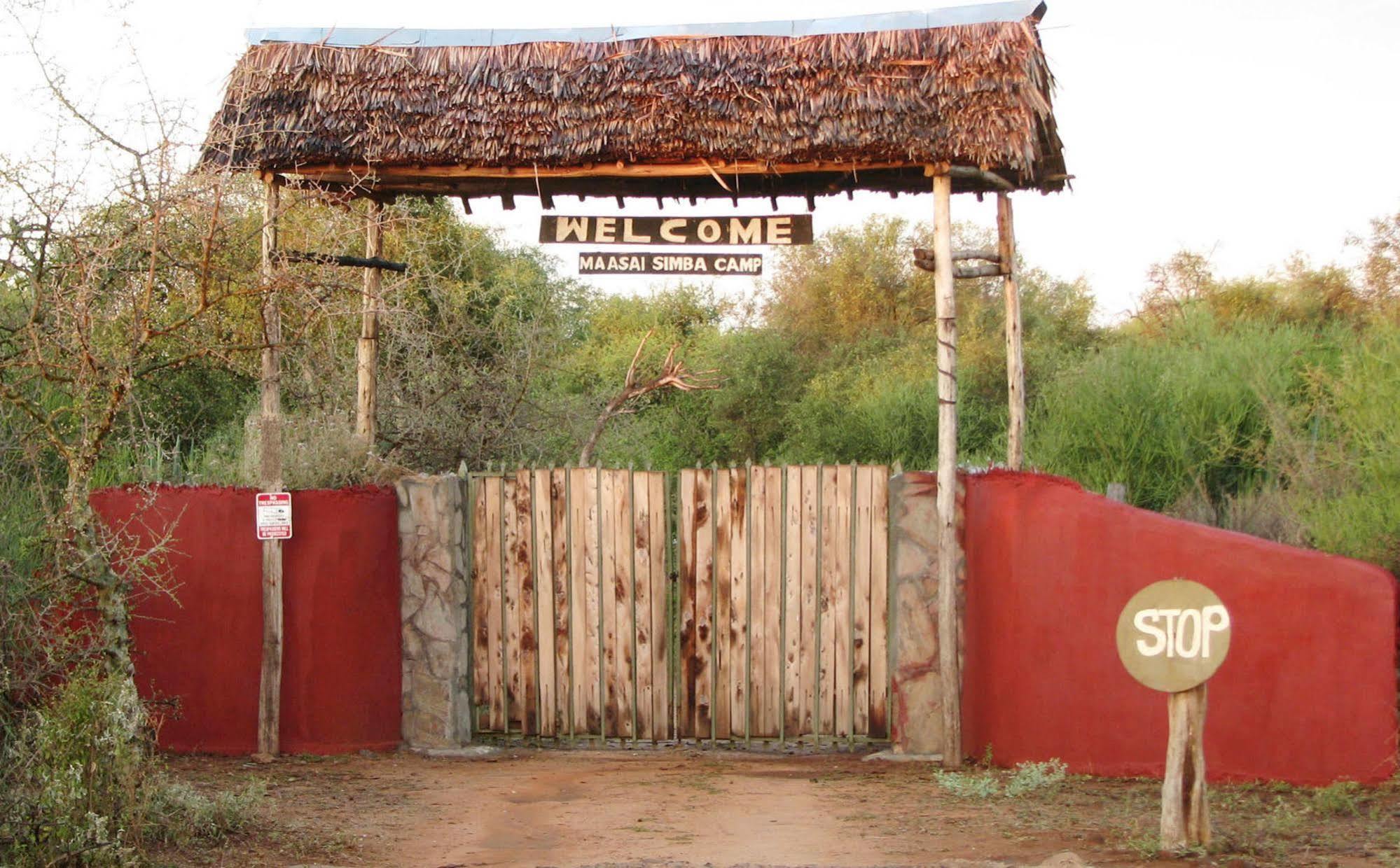 Maasai Simba Camp Hotel Amboseli Bagian luar foto